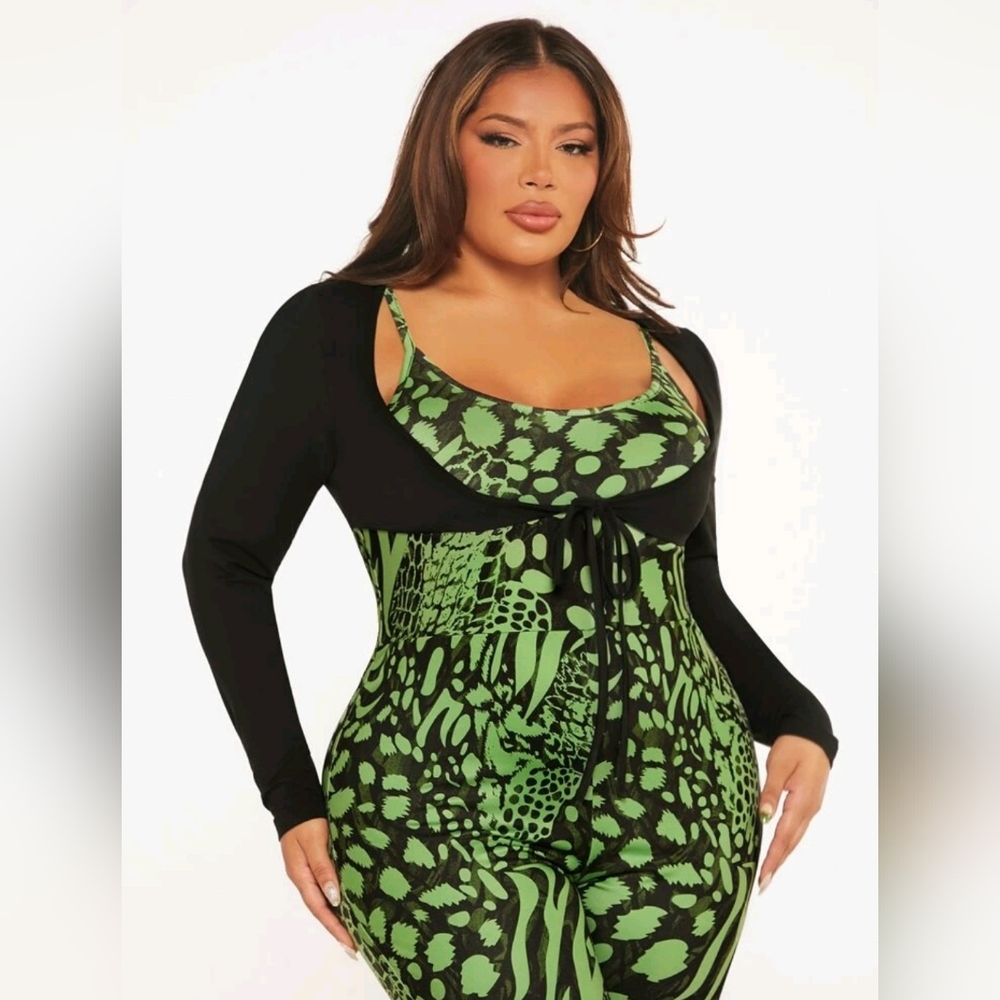 New 2 pc Jumpsuit.